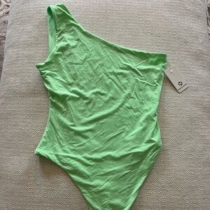 One Shoulder Bodysuit